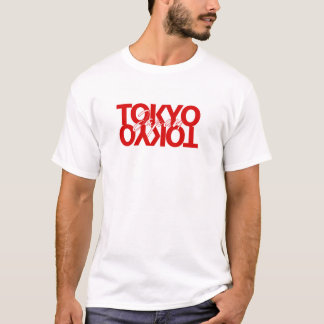 TOKYO. TEXT PRINTED T-SHIRT