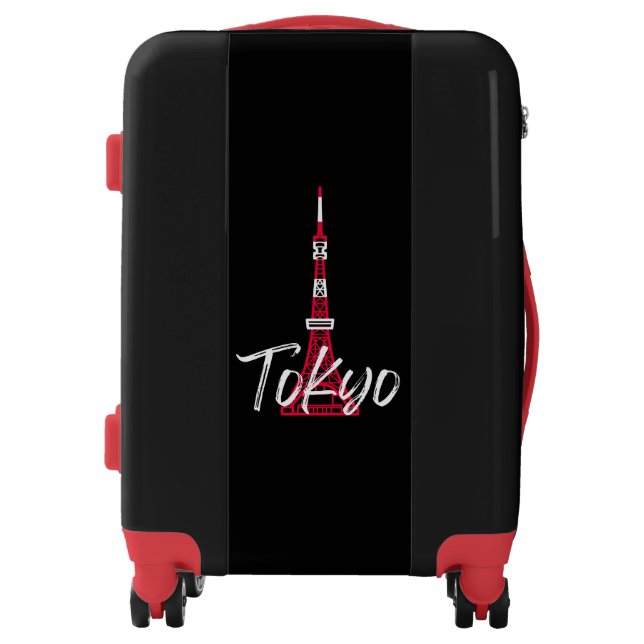 Tokyo Tower Sketch of Minato, Tokyo, Japan     Luggage (Front)