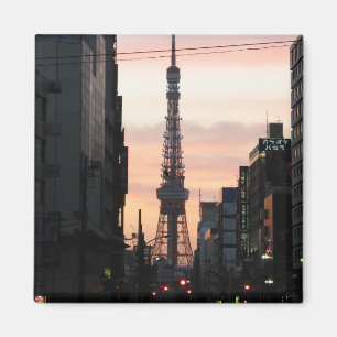 Tokyo Tower Sunrise 東京タワー日の出 Magnet