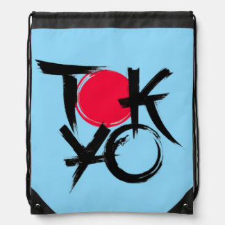 Tokyo Vibes Drawstring Bag