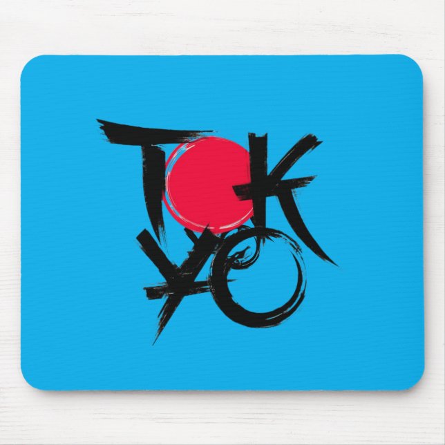 Tokyo Vibes Mouse Pad (Front)