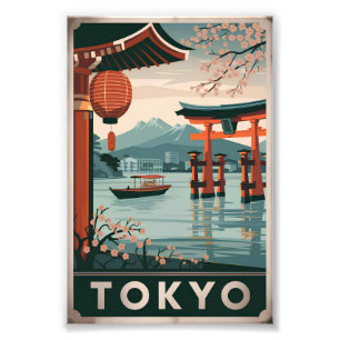 Tokyo vintage photo print