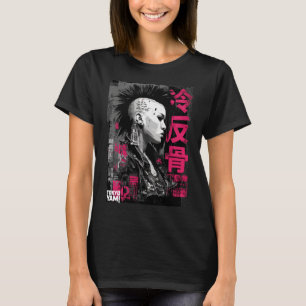 Tokyo Yami – Cold Rebel Punk Portrait T-Shirt