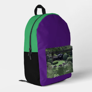 TOKYOGarden Printed Backpack