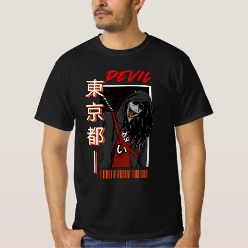 Tokyos Devil _ Japanese Anime Devil T_Shirt