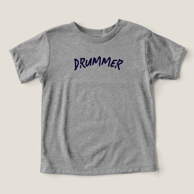 Tolder Drummer T-Shirt! Toddler T-shirt (Design Front)