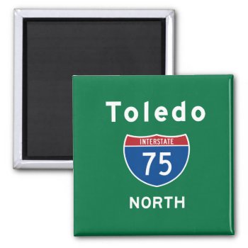 Toledo 75 Magnet by TurnRight at Zazzle
