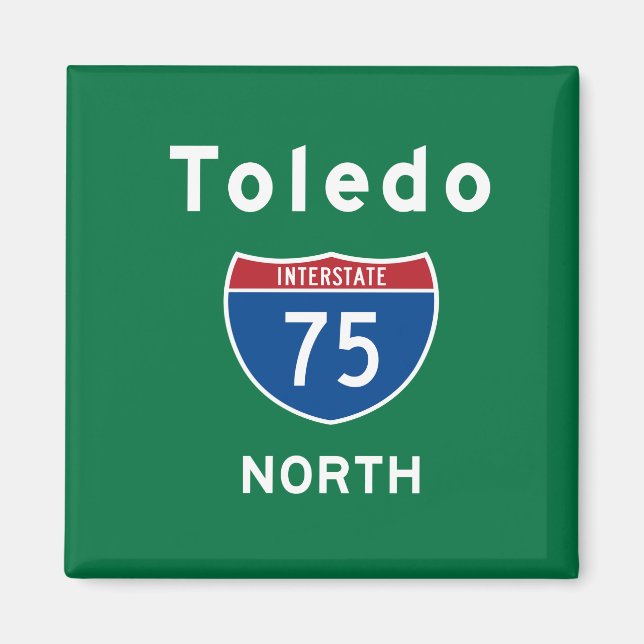 Toledo 75 magnet (Front)