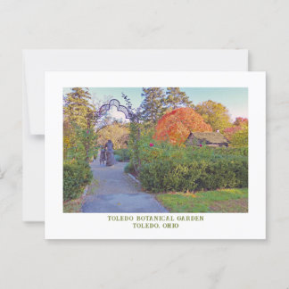 Toledo Botanical Garden, Toledo,Ohio Postcard