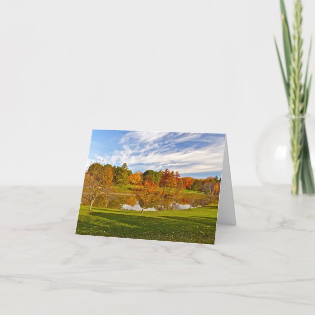 TOLEDO BOTANICAL GARDENS UNDER DRAMATIC CLOUDS CARD (Front)