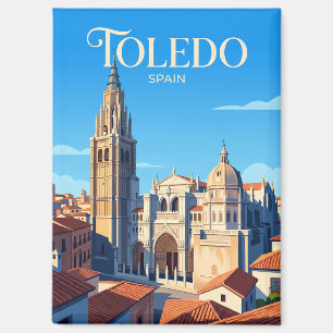 Toledo Cathedral Spain Magnet