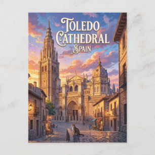 Toledo Cathedral Spain Postcard