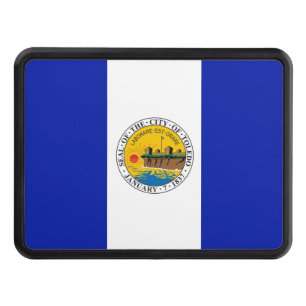 Toledo city flag hitch cover
