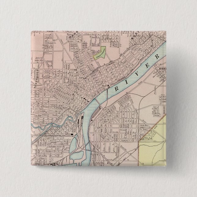 Toledo, Ohio Button (Front)