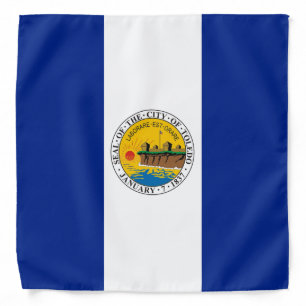 Toledo (Ohio) City flag Bandana