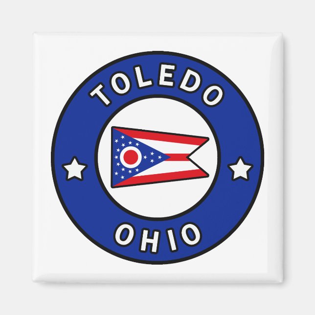 Toledo Ohio Magnet (Front)