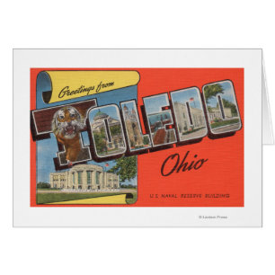 Toledo, Ohio - U.S. Naval Reserve Building Cards