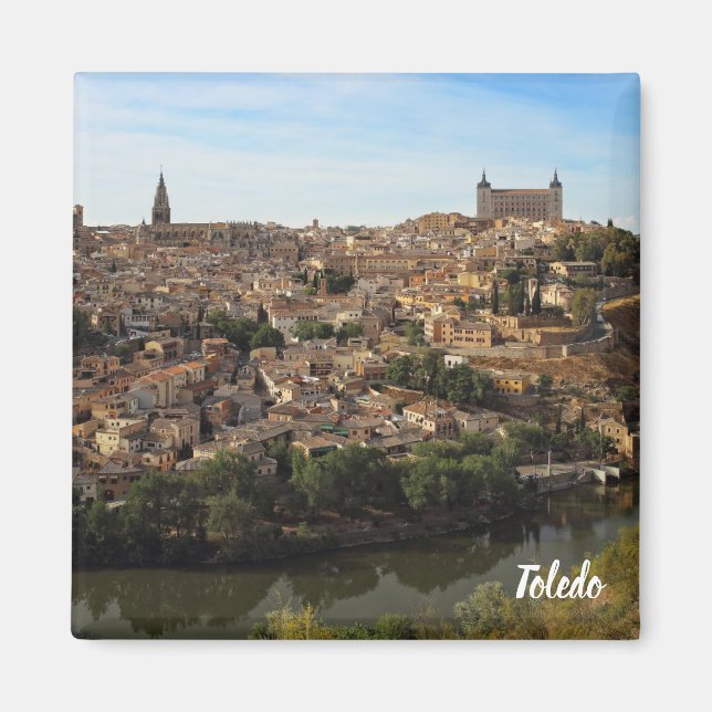 Toledo panorama magnet (Front)