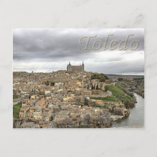 Toledo Rio Tajo Castile–La Mancha Spain Postcard