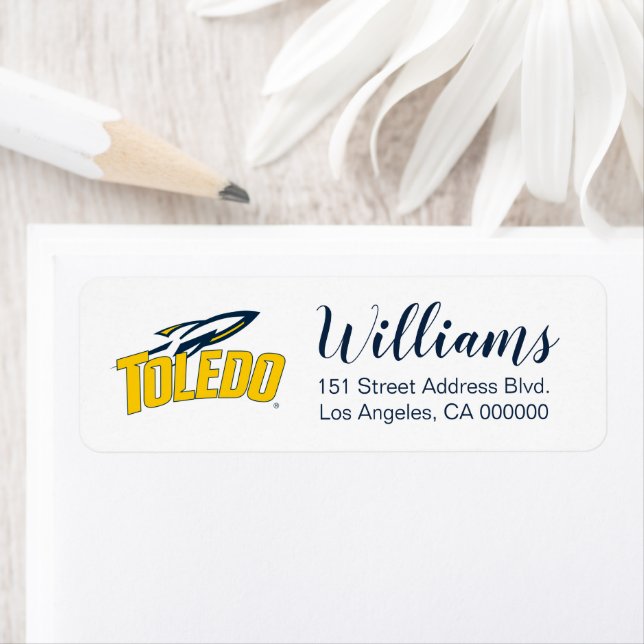 Toledo Rockets | Add Your Address | Add Your Addre Label (Insitu)