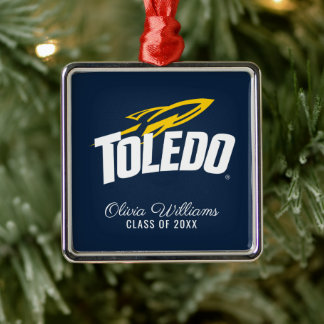 Toledo Rockets | Add Your Photo Metal Ornament