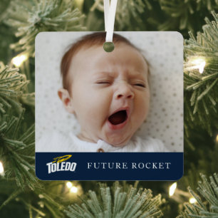 Toledo Rockets   Future Rocket Metal Ornament