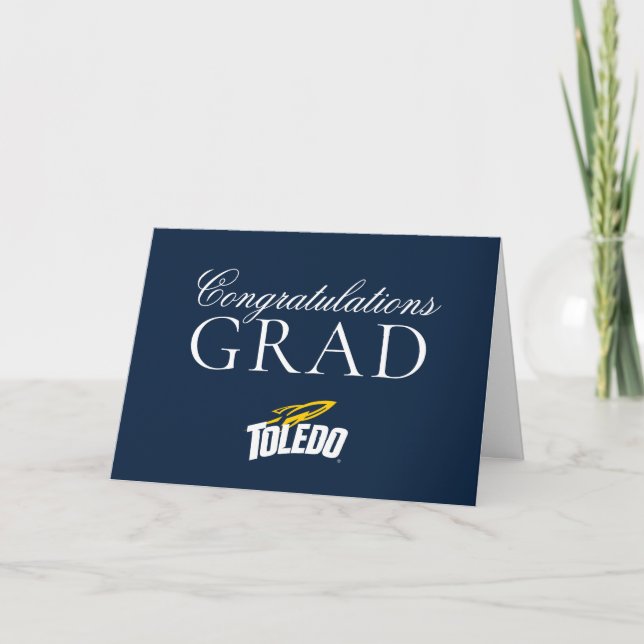 Toledo Rockets | Graduation Card (Front)