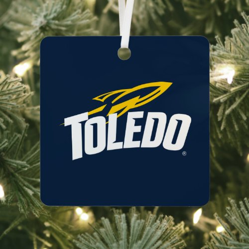 Toledo Rockets Metal Ornament