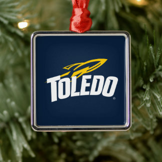 Toledo Rockets Metal Ornament