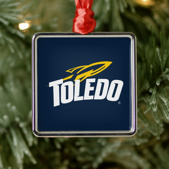 Toledo Rockets Metal Ornament (Tree)