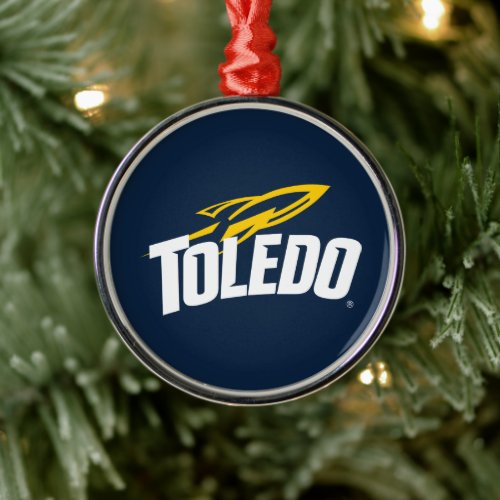 Toledo Rockets Metal Ornament