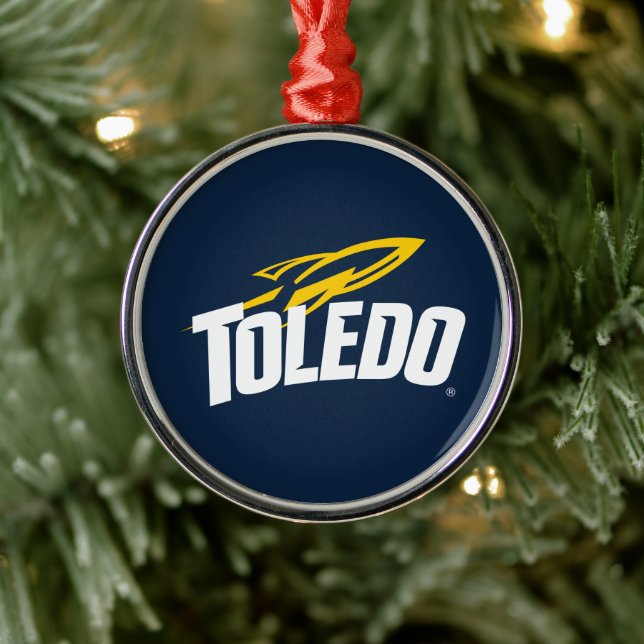 Toledo Rockets Metal Ornament (Tree)