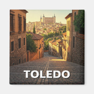 Toledo Spain Alcazar Travel Magnet