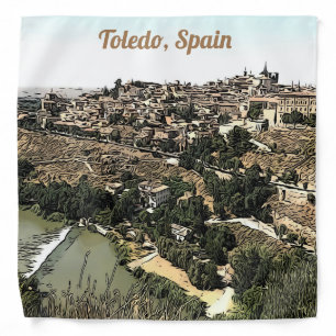 Toledo, Spain Bandana