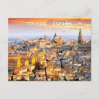 Toledo Spain Postcard 3 by PizzaRiia at Zazzle