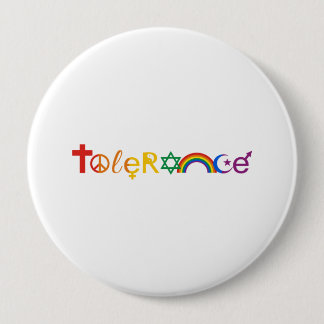 TOLERANCE PRIDE -.png Pinback Button