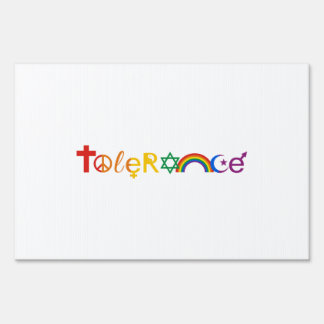 TOLERANCE PRIDE -.png Yard Sign