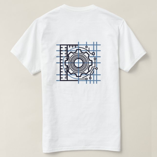 Tolerances Don’t Lie | Mechanical Engineer T-Shirt (Design Back)