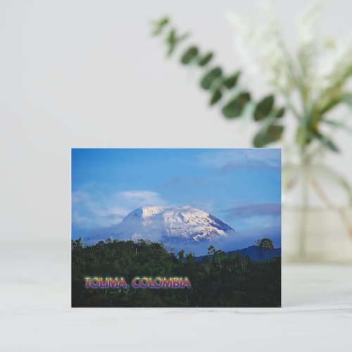 Tolima Colombia Travel Post Card