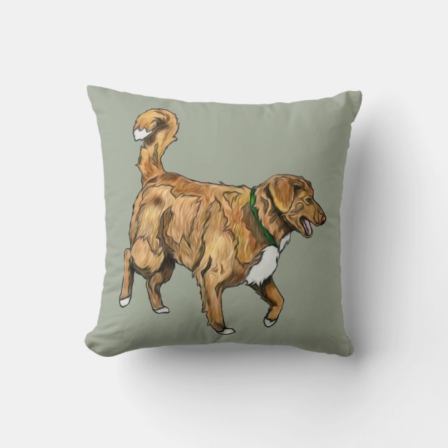 Toller Double sided pillow (Front)