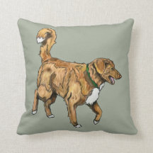 Toller Double sided pillow