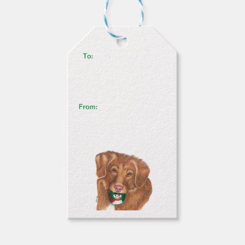 Toller Gift Tag