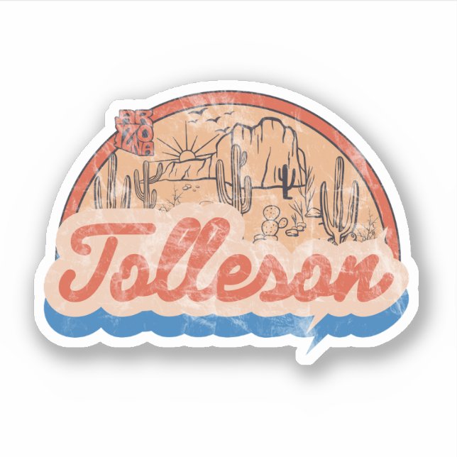 Tolleson, Arizona  Sticker (Front)