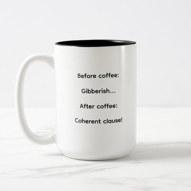 ToLN Before & After Coffee Mug (Left)