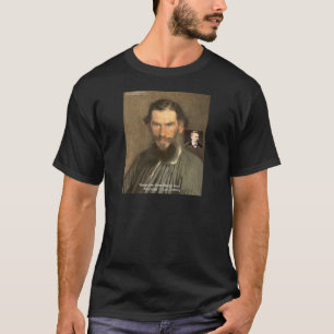 Tolstoy "Nietzsche = Stupid" Quote Gifts Tees Etc