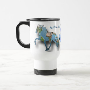 Tolting the World Icelandic Horse Travel Mug