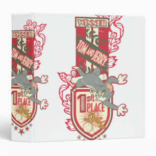 Tom and Jerry 1st Place 1 3 Ring Binder