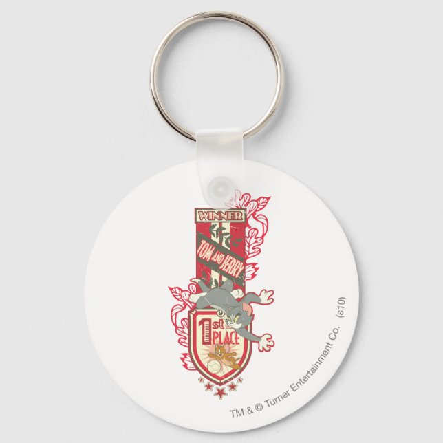 Tom and Jerry 1st Place 1 Keychain (Front)