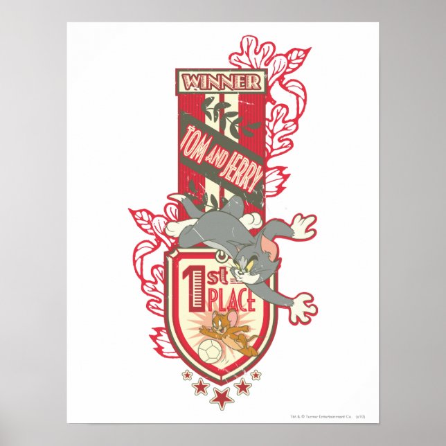 Tom and Jerry 1st Place 1 Poster (Front)