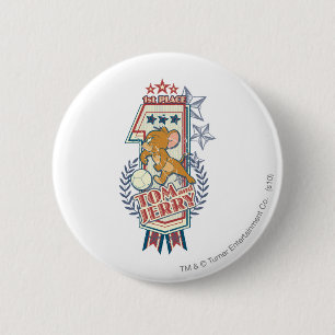 Tom and Jerry 1st Place 2 Button